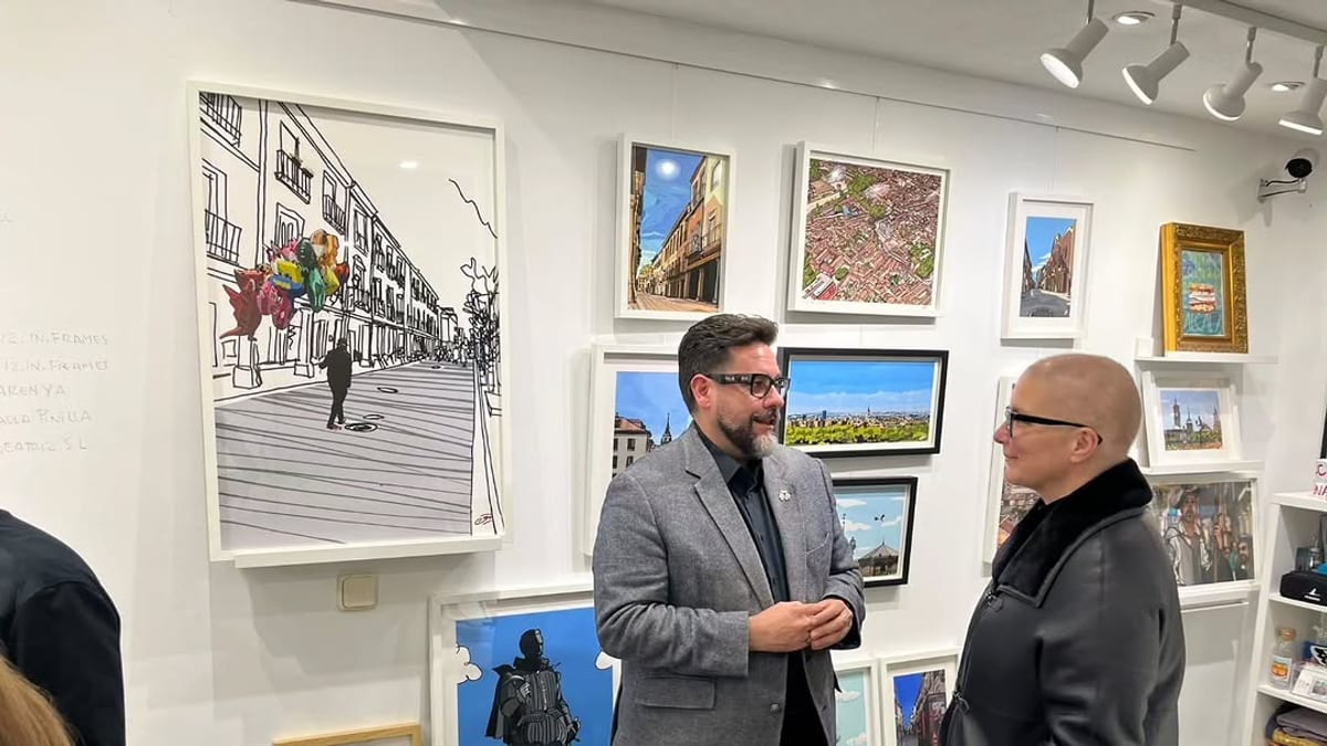Exposición Expuestos en el espacio EGA de Alcalá de Henares con obras artísticas