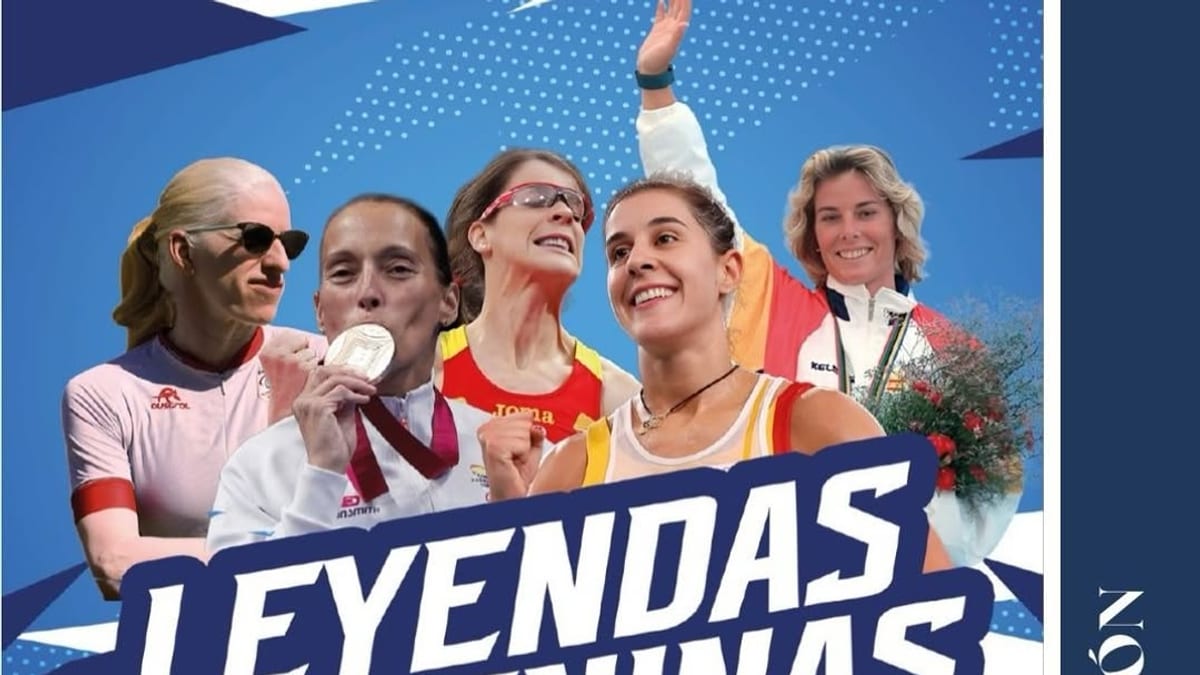 Cartel de la exposición «Mujeres leyendas del deporte» en Espacio Torrelodones, 29 de octubre al 15 de noviembre de 2026