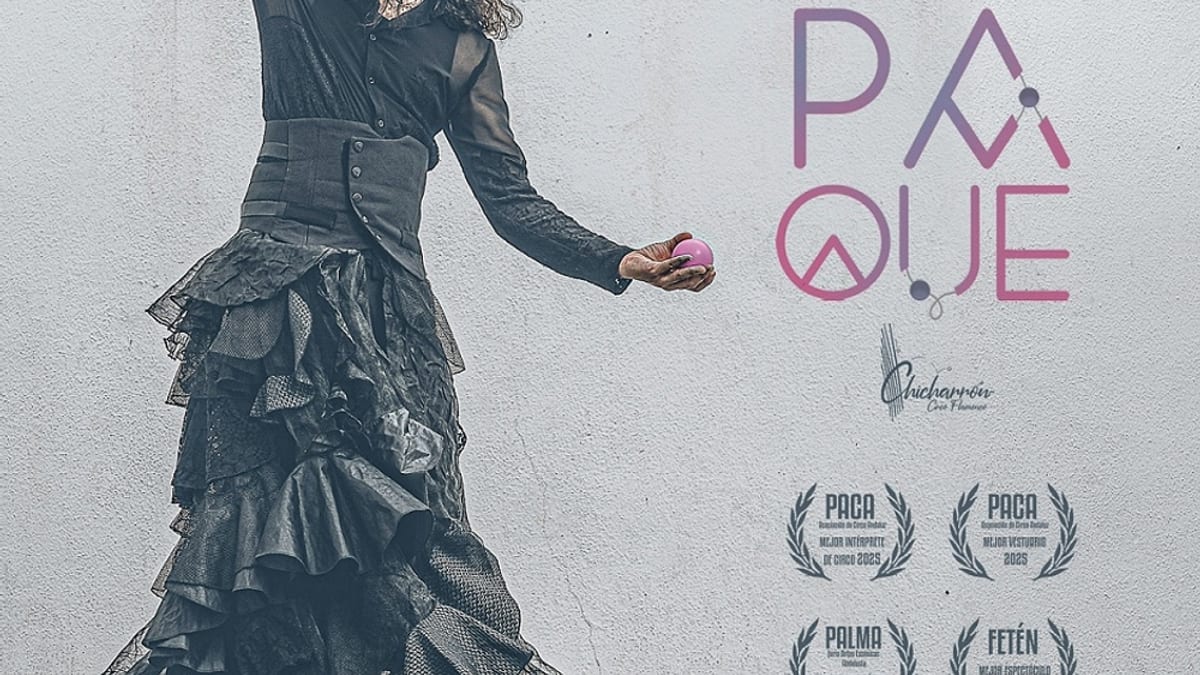 Cartel promocional de Extrapaque, espectáculo de circo premiado que llegará a Fuenlabrada en octubre 2026