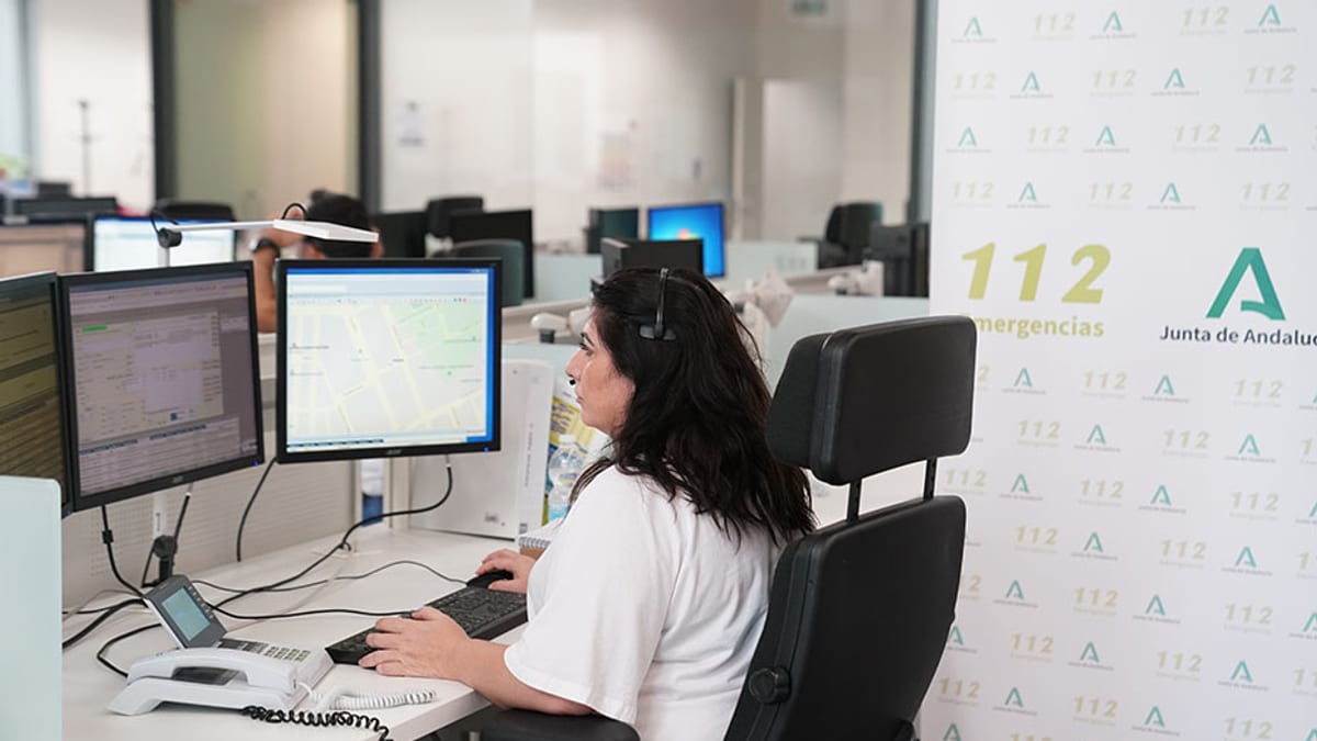 Logotipo del servicio de emergencias 112 de la Junta de Andalucía