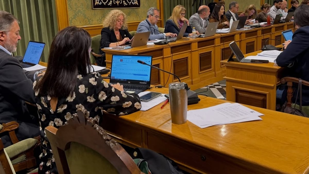 Sesión del pleno municipal del Ayuntamiento de Cuenca