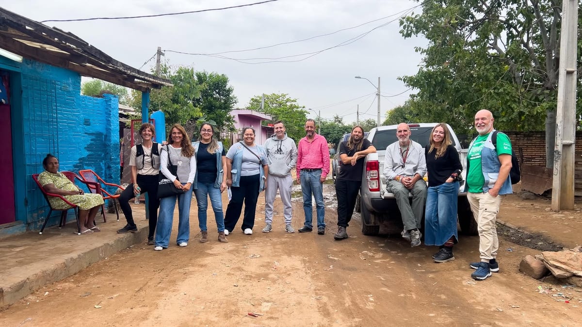 Cartel promocional del documental Rocío en el Bañado sobre la comunidad del Bañado Sur en Paraguay