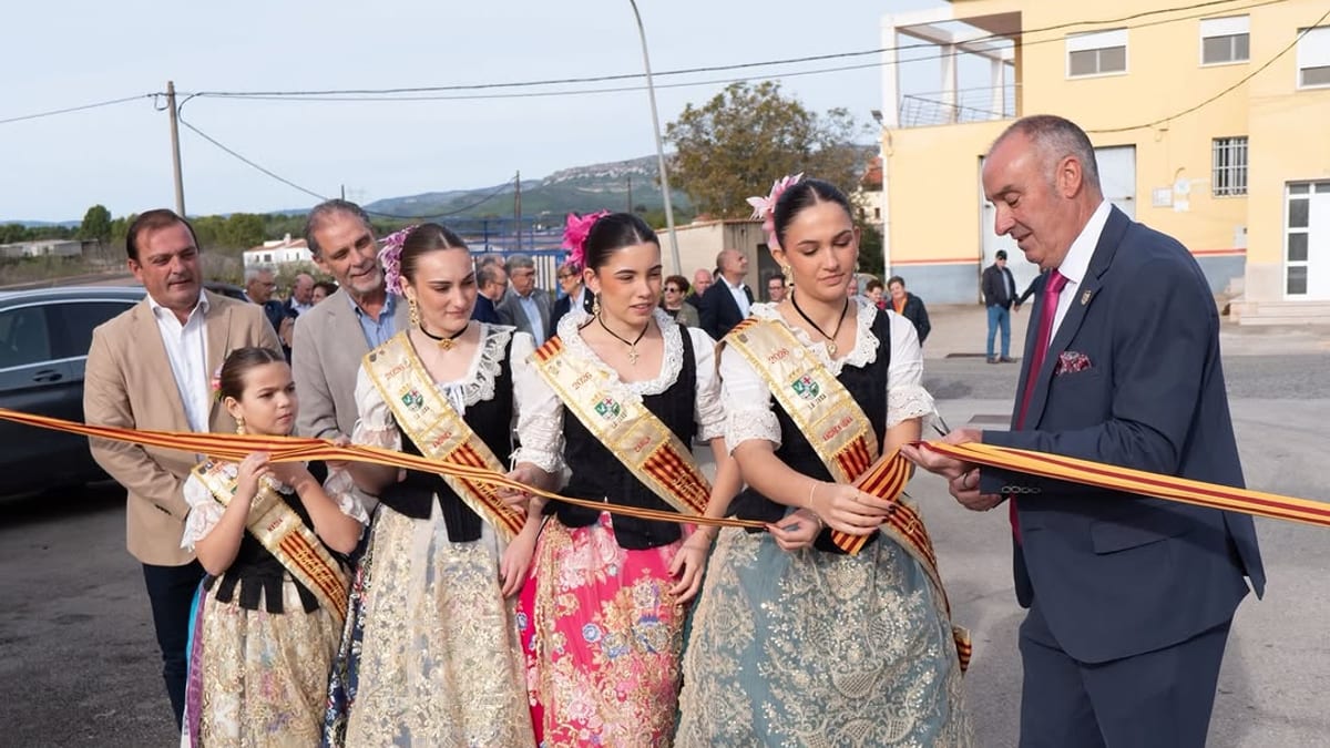Andri Martínez, vicepresident de la Diputación de Castellón, durante su asistencia a la Fira de la Jana 2026