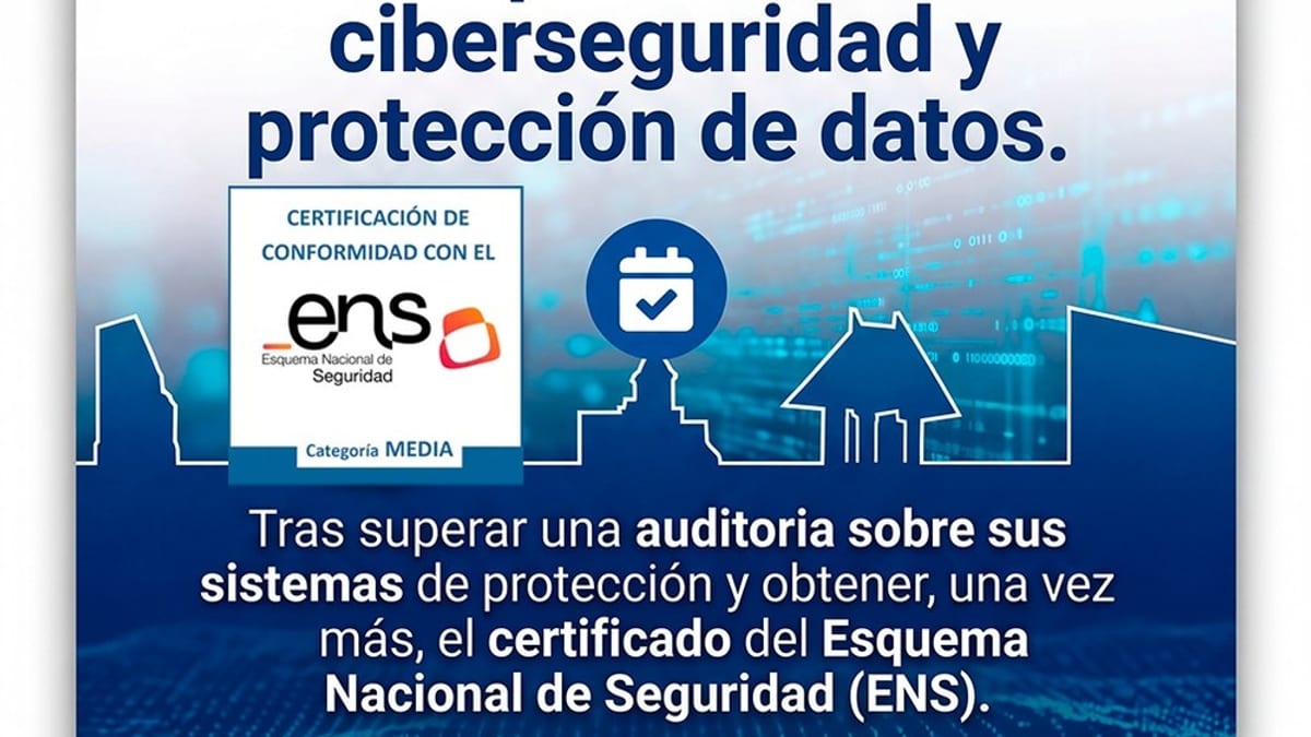 Certificación ENS Esquema Nacional de Seguridad categoría MEDIA del Ayuntamiento de Fuenlabrada