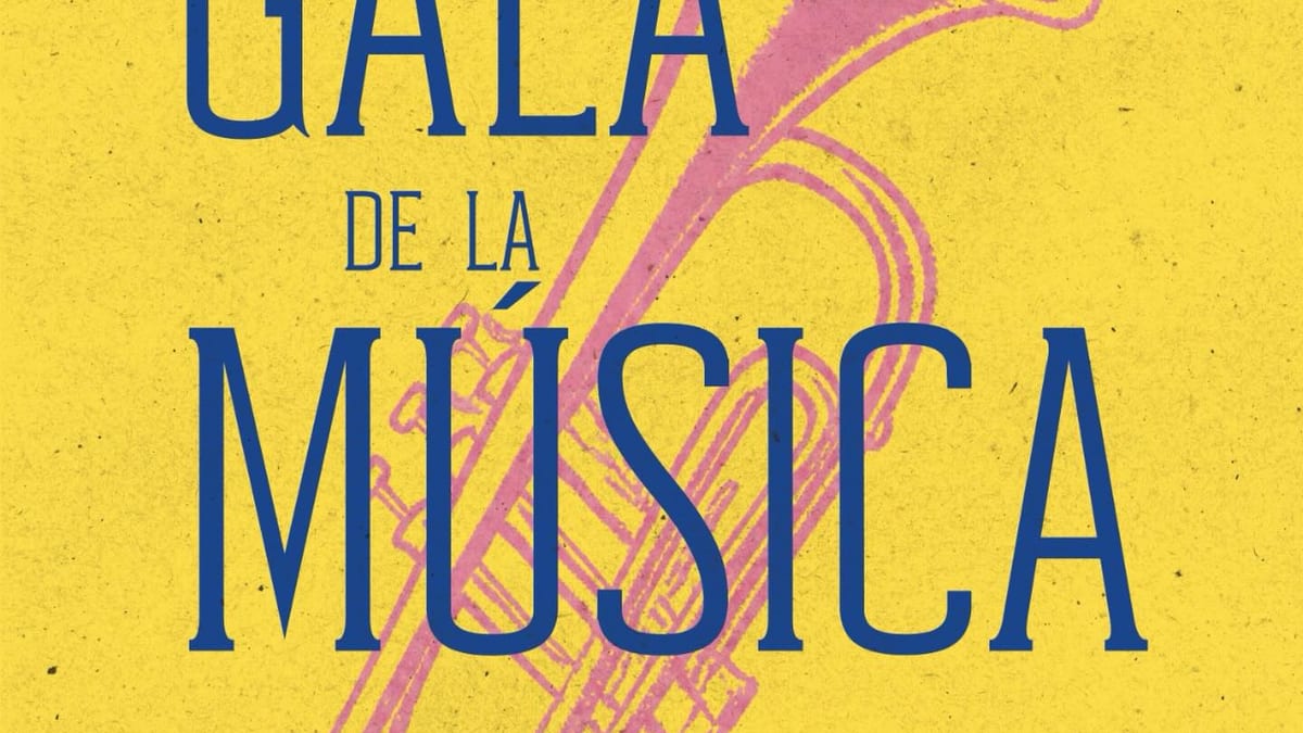 Cartel de la Gala de la Música 2026 organizada por la Diputación de Albacete para el 17 de octubre en el Teatro de la Paz