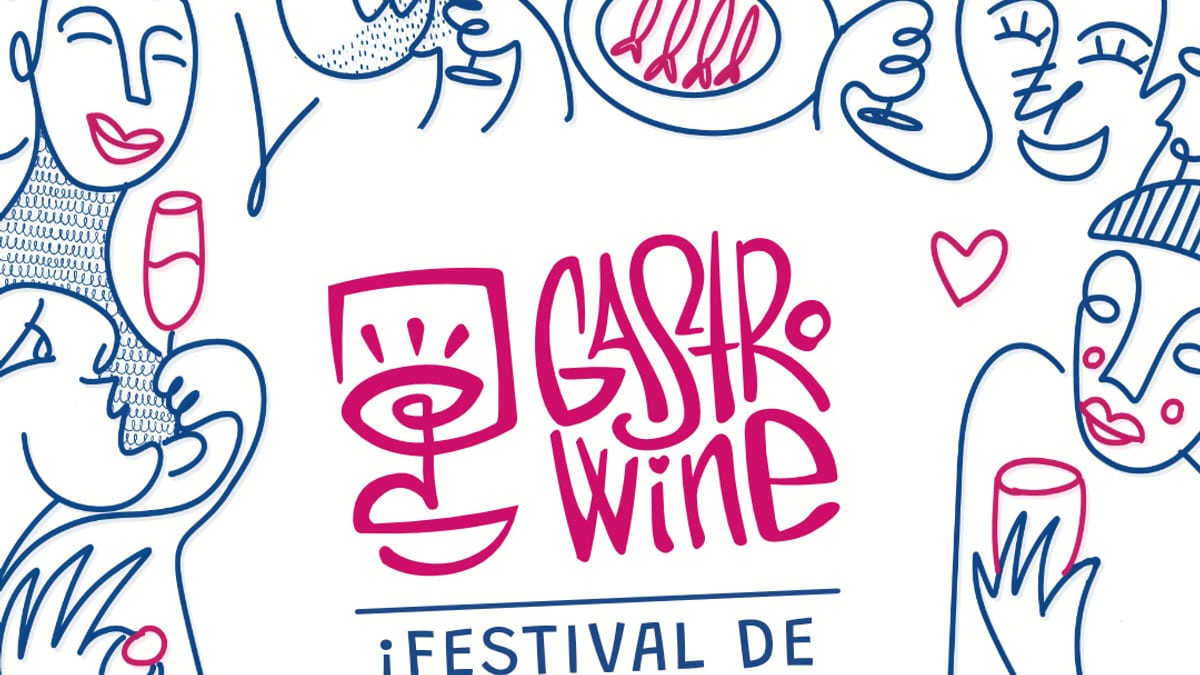 Cartel de Gastrowine 2024: Festival de vinos y tapas en La Térmica de Málaga, del 30 de octubre al 1 de noviembre, con propuesta de catas, talleres y música en directo