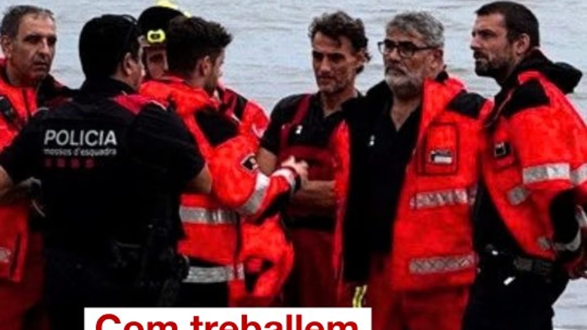 Agentes Rurales, Bomberos y Mossos d'Esquadra trabajan coordinadamente en una emergencia en Cataluña