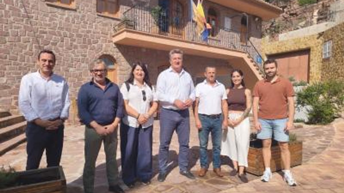 Presentación de la nueva infraestructura de depuración de Segart por parte de la Generalitat Valenciana