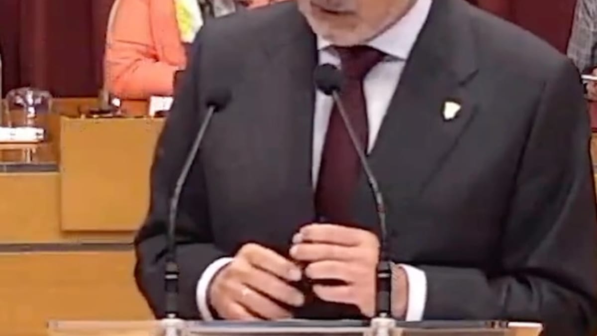 Conrado Escobar, alcalde de Logroño, interviene en el Debate del Estado de la Ciudad