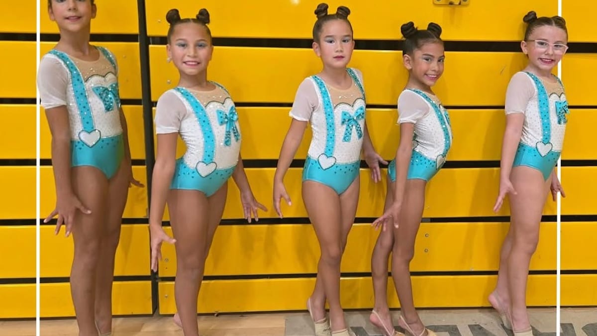 Equipo de gimnasia rítmica de Navalcarnero clasificado para el Campeonato Nacional Base
