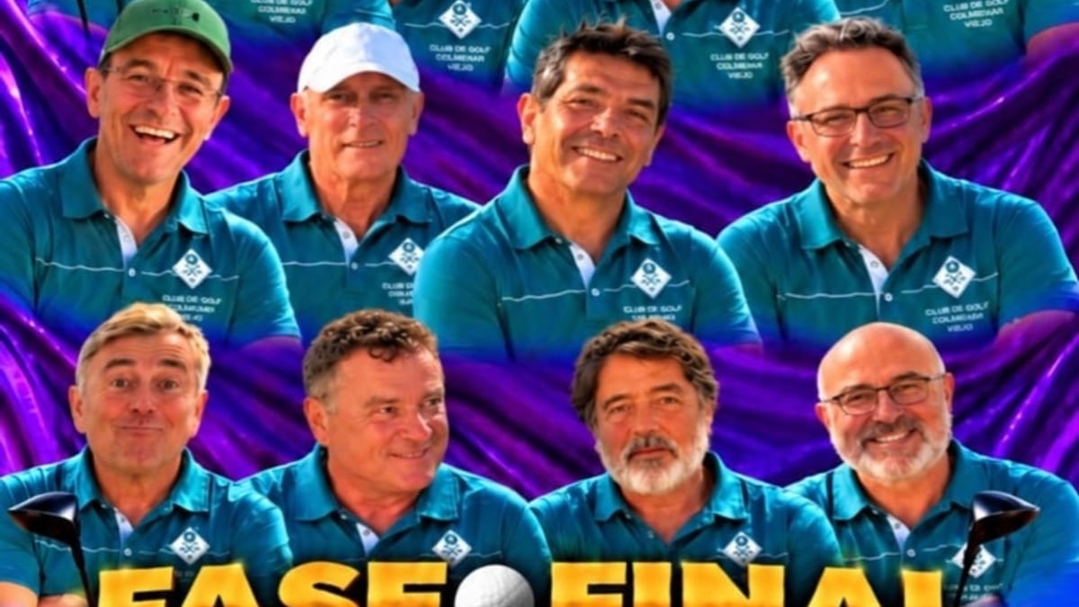 Cartel de la fase final de la Liga Club Sin Campo 2026 del Club de Golf Colmenar Viejo