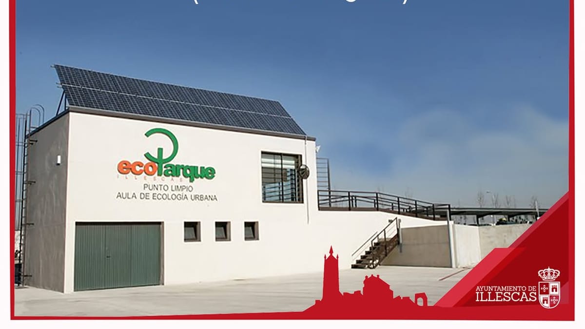 Horarios de apertura del Punto Limpio Ecoparque de Illescas para la semana del 19 al 25 de octubre de 2026