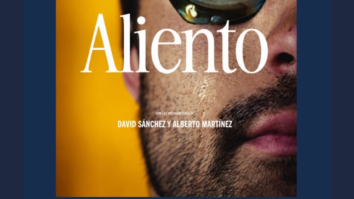Cartel de la proyección del documental 'Aliento. Otra forma de mirar' con información del evento en Huelva