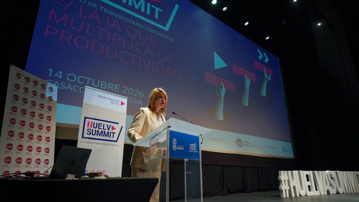 Cartel del Huelva Summit 2026, IV Foro de Transformación Digital, celebrado el 14 de octubre en Asacco Huelva