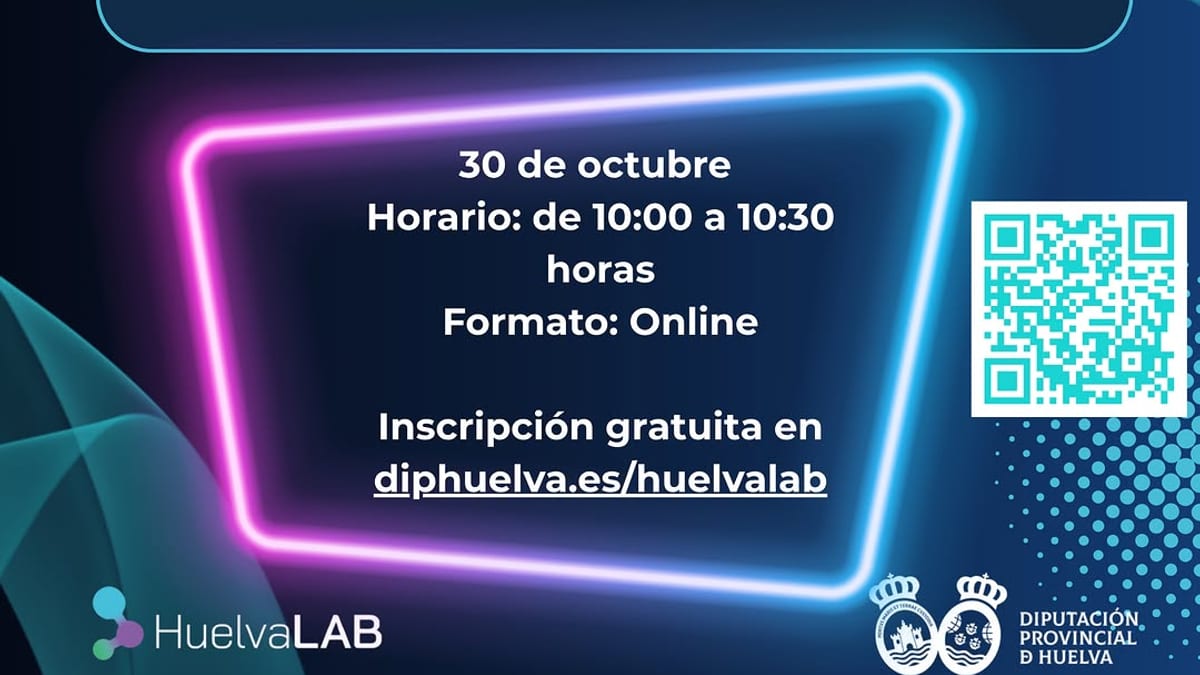 Cartel de la píldora formativa online de HuelvaLAB sobre herramientas digitales para presupuestos y propuestas profesionales