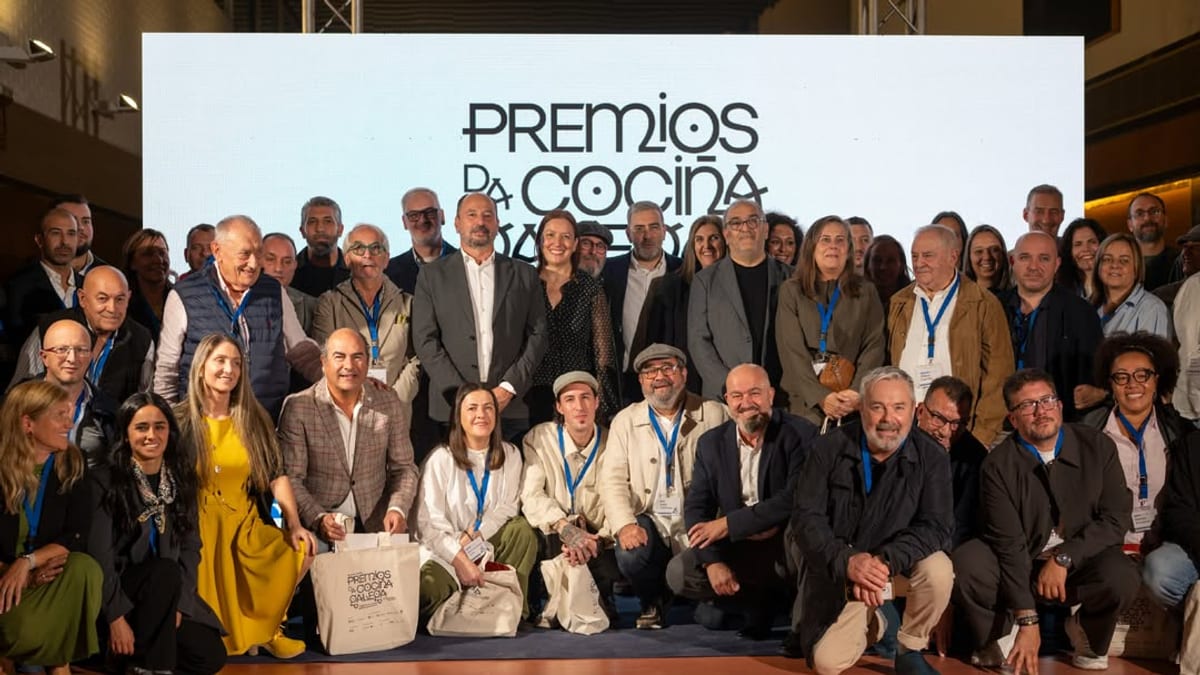 Acto de entrega dos II Premios da Cociña galega no Auditorio de Galicia con participación da Deputación da Coruña