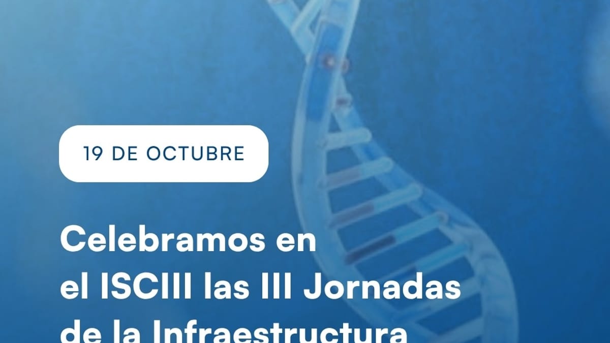 Cartel informativo de las III Jornadas de la Infraestructura IMPaCT de Medicina de Precisión del ISCIII, 19 de octubre