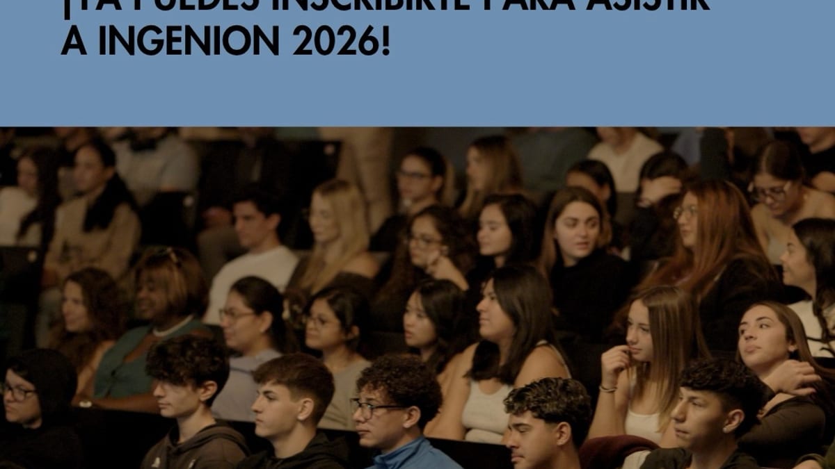 Cartell de la dotzena edició d'Ingenion 2026, fòrum d'emprenedors de Santa Eulària des Riu, amb data 6 de novembre al Centre Cultural de Jesús