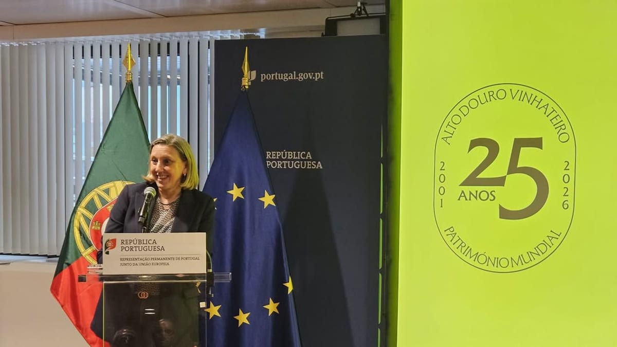 Isabel Blanco en el acto del 25º aniversario de la declaración del Alto Duero Vitícola portugués como Patrimonio de la Humanidad