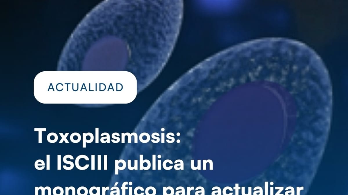 Portada del monográfico del ISCIII sobre toxoplasmosis en el Boletín Epidemiológico Semanal