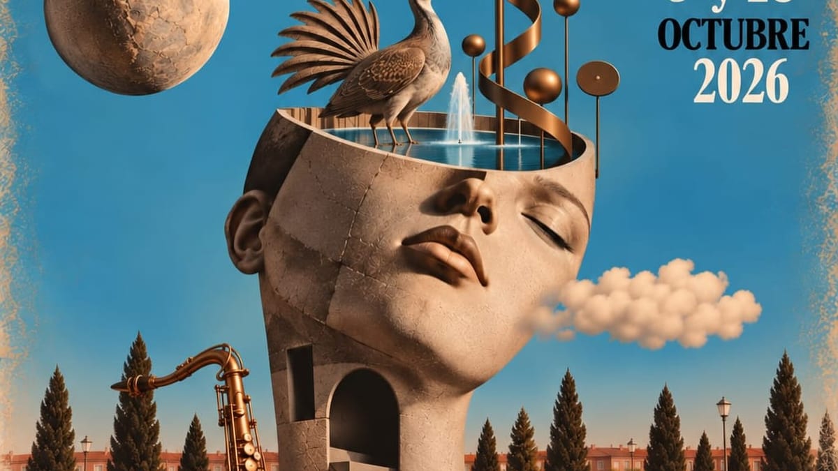 Cartel de la IV edición de ParlaJazz, festival internacional de jazz de Parla, 9 y 10 de octubre de 2026