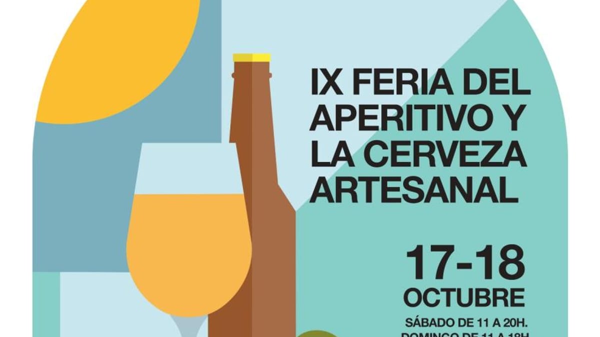 Cartel de la IX Feria del Aperitivo y la Cerveza Artesanal de Sevilla, parte de la Muestra de la Provincia 2026