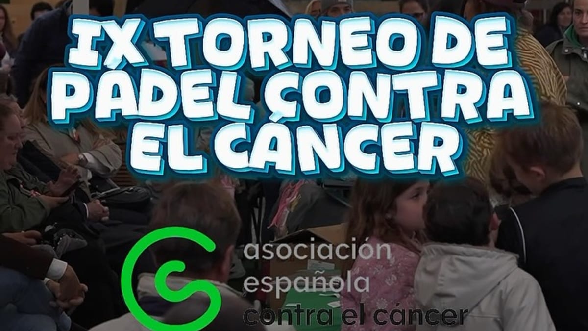 Participantes en el IX Torneo Solidario de Pádel contra el Cáncer de Mama organizado por la AECC de Pozuelo