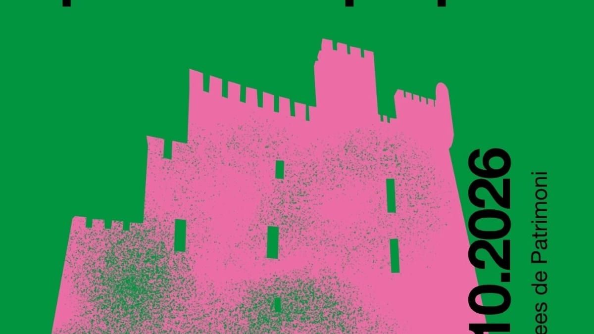 Cartell de les Jornades Europees de Patrimoni 2026: més de 450 activitats gratuïtes a Catalunya del 9 al 11 d'octubre