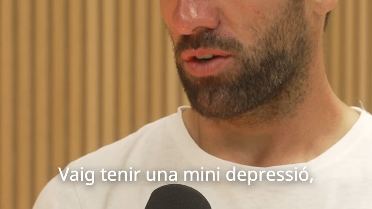Portada del videopòdcast Com estàs? del Govern de Islas Baleares sobre salud mental con testimonio de jugador del RCD Mallorca