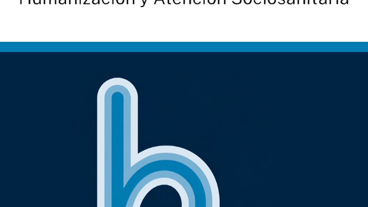 Cartel del proceso participativo abierto de la Junta sobre humanización y atención sociosanitaria en Castilla-La Mancha