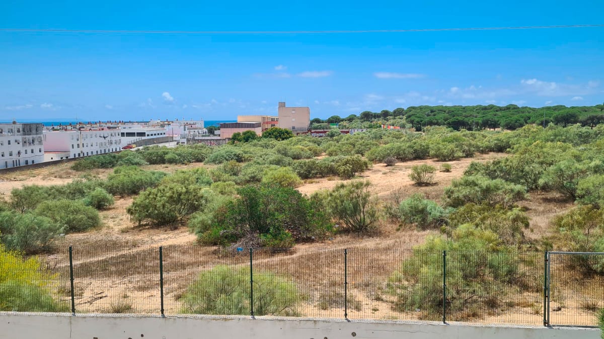 Imagen de la zona de El Jarillo en Barbate donde se llevarán a cabo las obras de urbanización para 304 viviendas