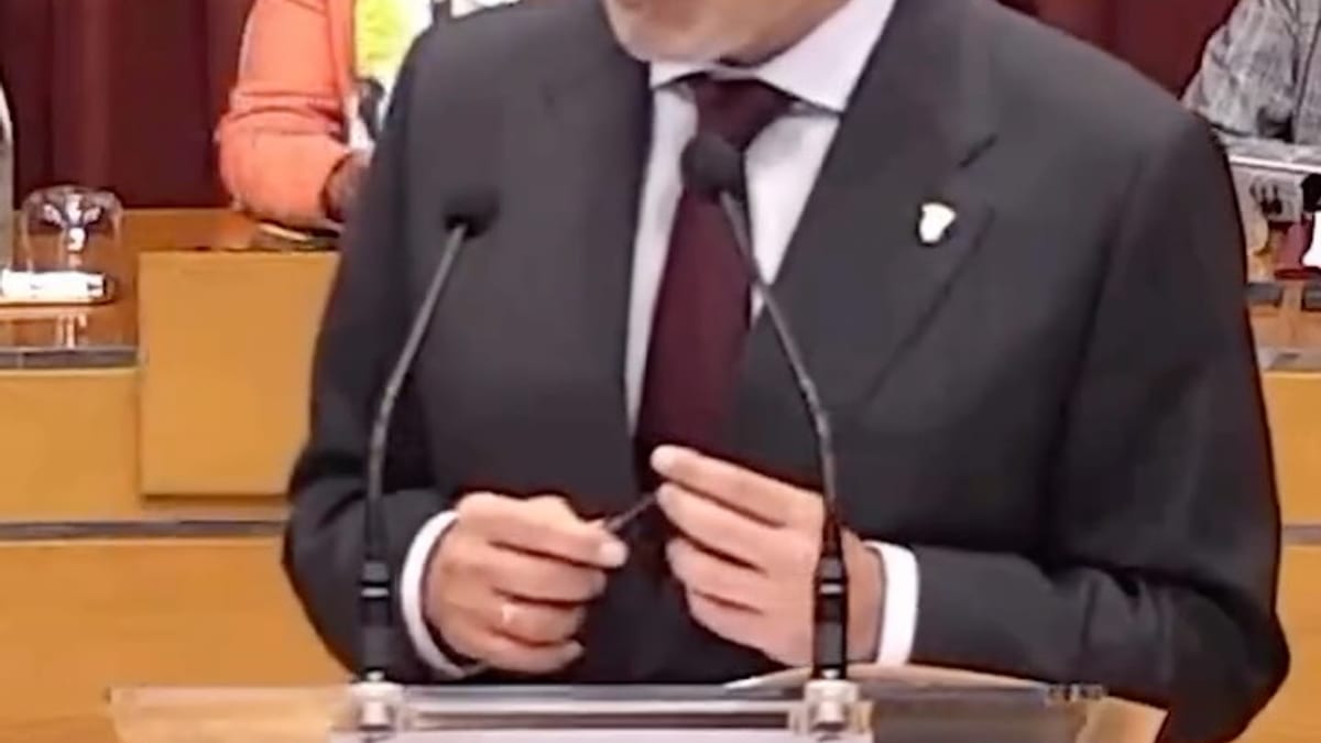 Conrado Escobar, alcalde de Logroño, durante la presentación del plan municipal de transformación y nuevas políticas públicas
