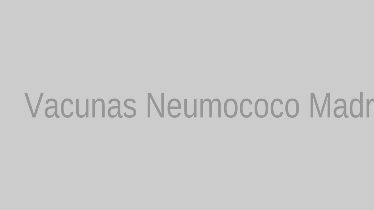 Vacunas contra el neumococo para proteger a mayores y población vulnerable
