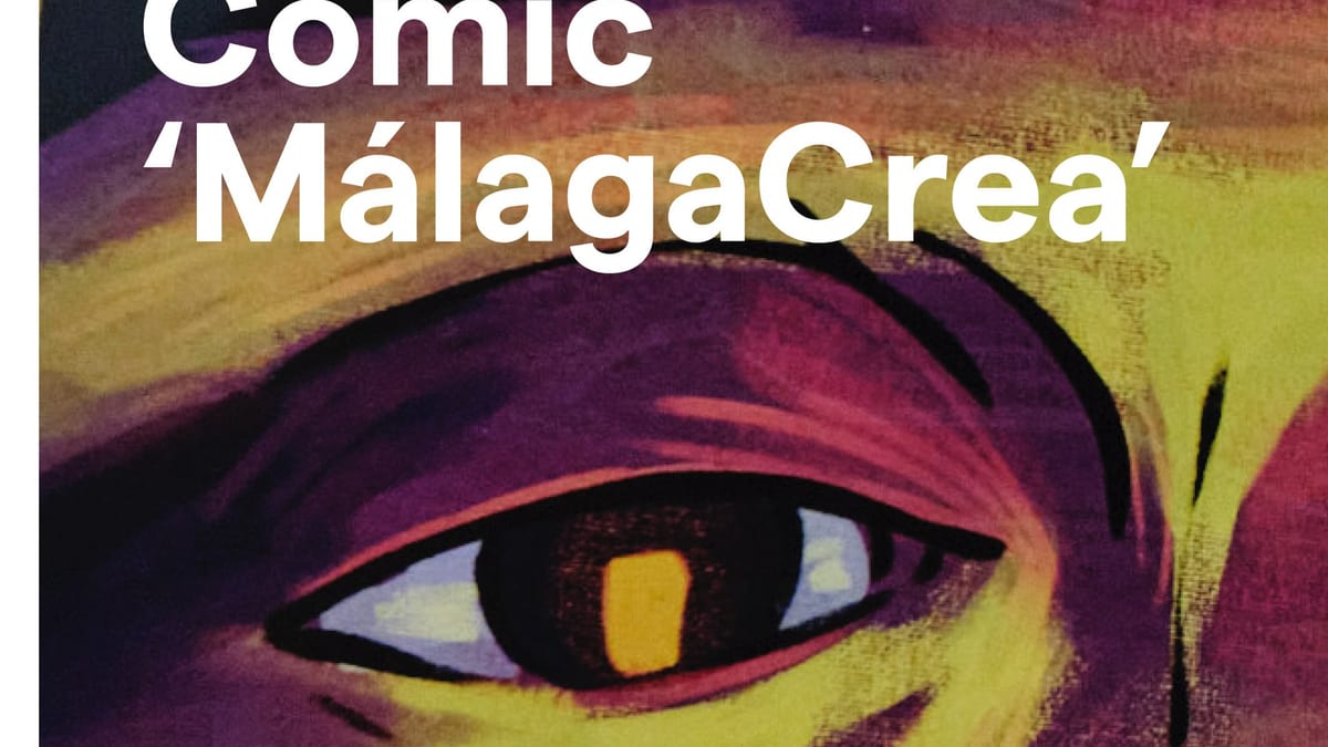 Margarita López Pérez, ganadora del primer premio de la Muestra Joven de Cómic MálagaCrea 2026, con su obra Profesora en prácticas