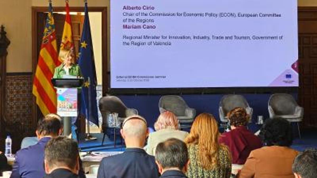 Marián Cano, consellera de Innovación, Industria, Comercio y Turismo de la Generalitat Valenciana