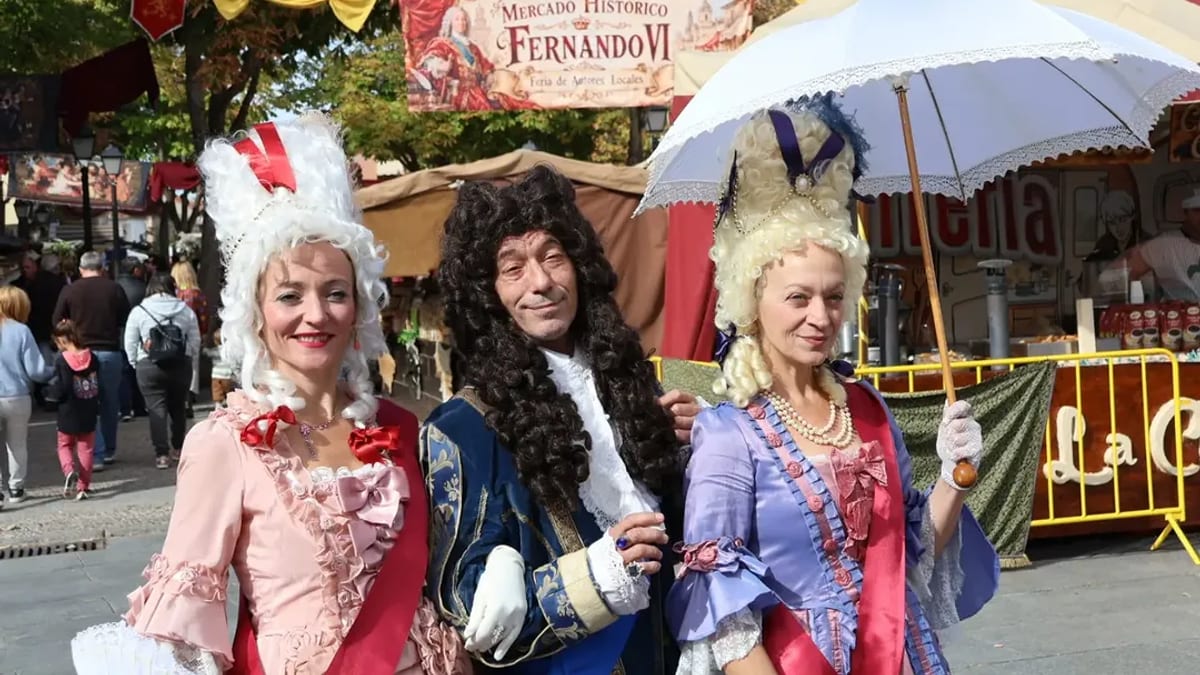 Cartel del Mercado Histórico de Fernando VI de Villaviciosa de Odón