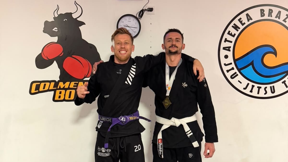 Miguel Álvarez Rorres, campeón colmenareño de jiu jitsu del AJP Tour Europe Continental Championship