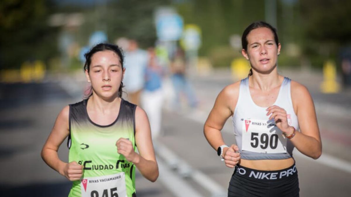 Participantes en la Milla Urbana de Rivas Vaciamadrid durante una edición anterior de la prueba de atletismo