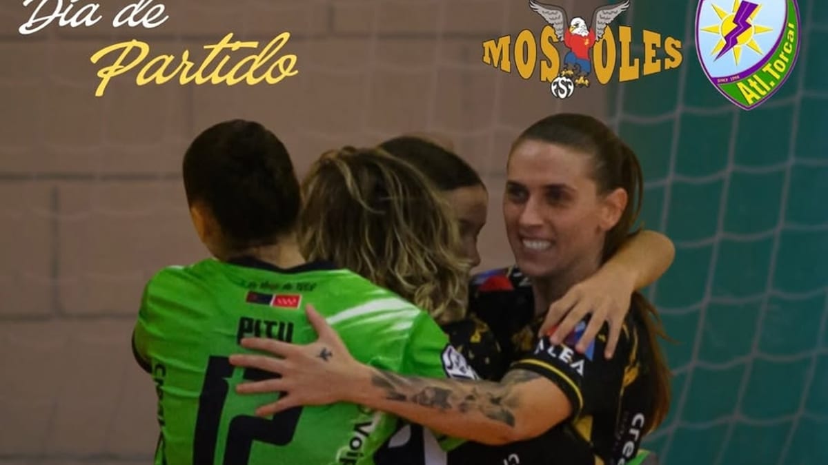 Cartel del partido de Móstoles contra Nueces de Ronda Atlético Torcal del 31 de octubre