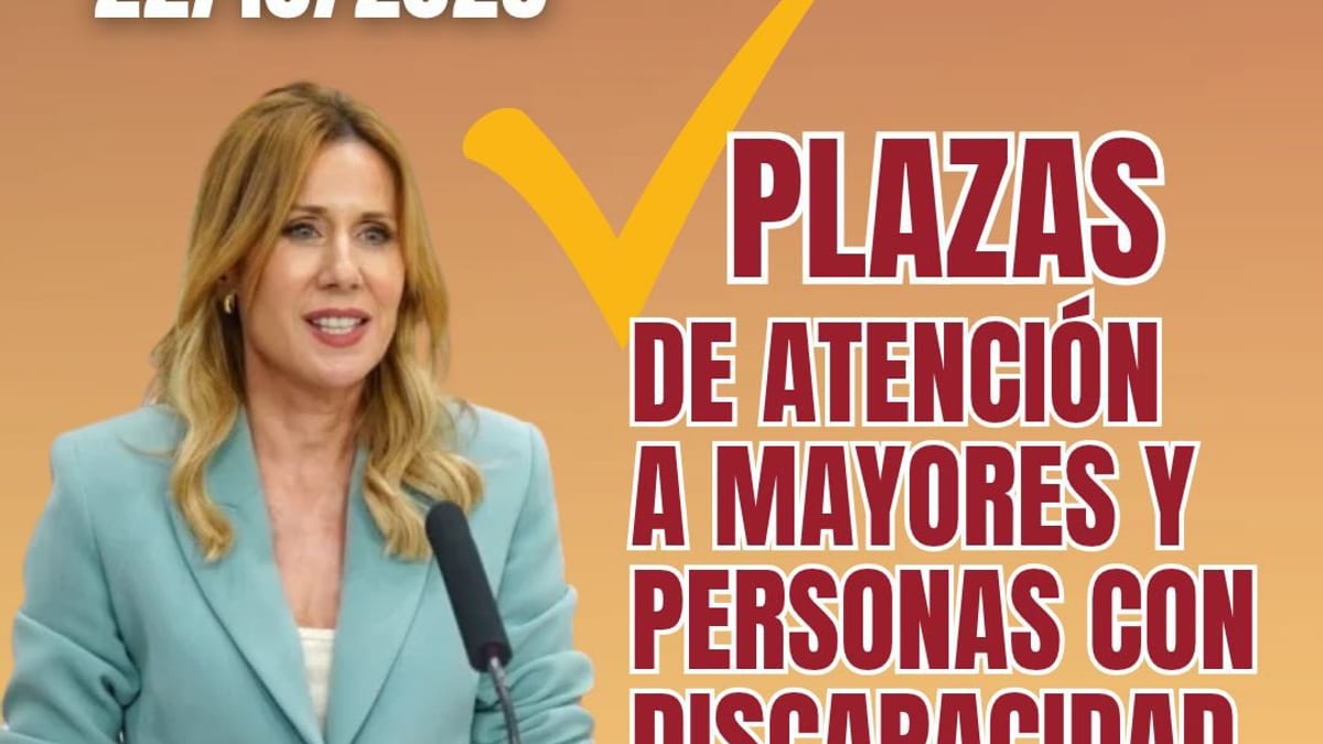 Infografía del Consejo de Gobierno sobre la creación de 1.646 nuevas plazas para personas mayores y con discapacidad en la Región de Murcia