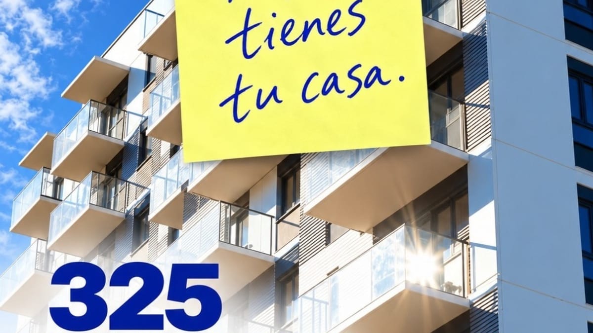 Infografía del Ayuntamiento de Murcia sobre viviendas protegidas: 325 viviendas con inicio en 2027, distribuidas en 11 solares municipales en 9 barrios y pedanías