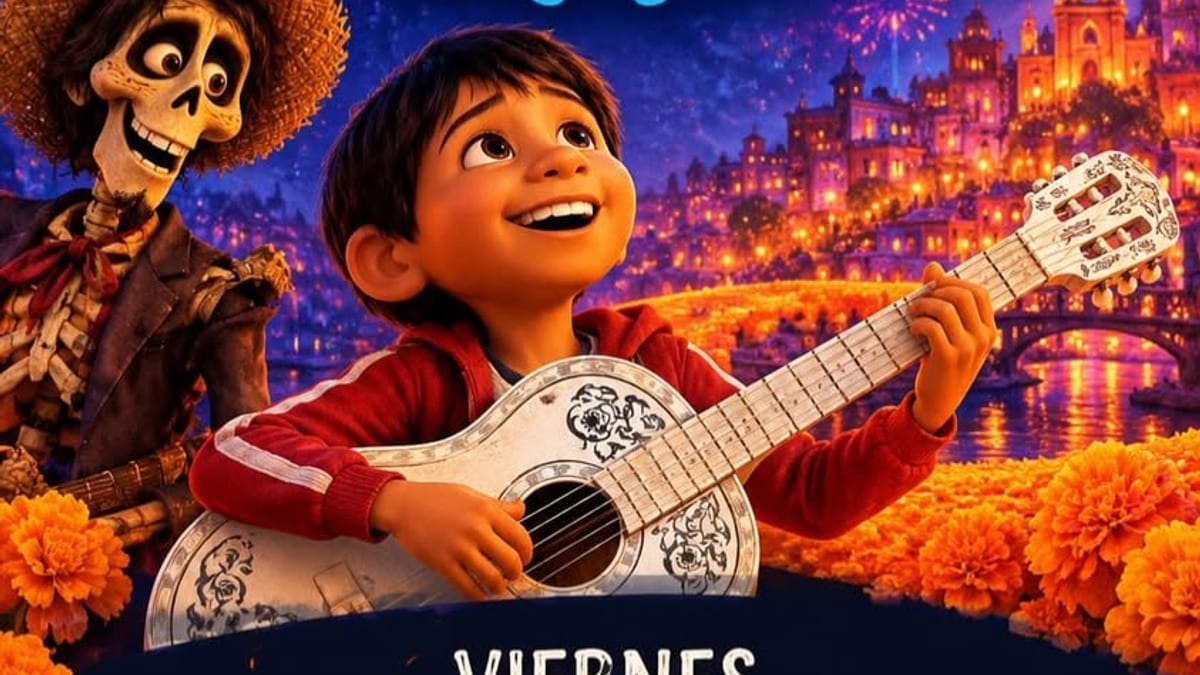 Cartel del musical Coco presentado por el Ayuntamiento de Humanes de Madrid para el 30 de octubre de 2026