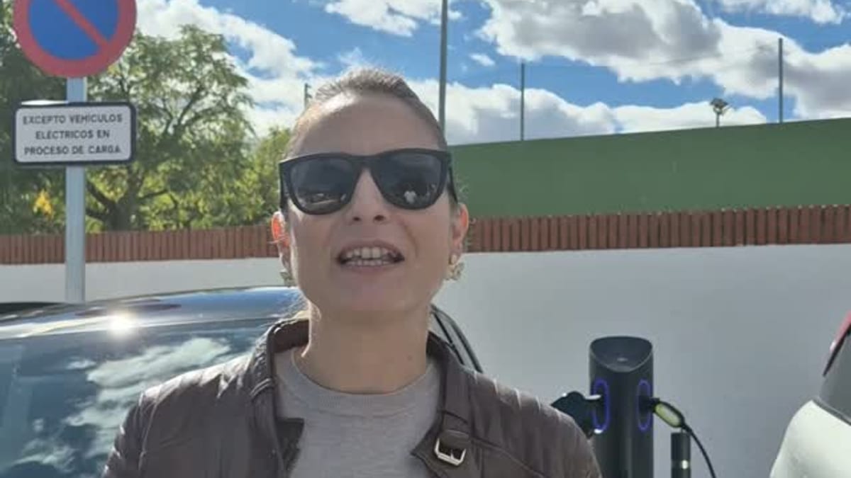 Estación de recarga para vehículos eléctricos con punto de carga en Navalcarnero