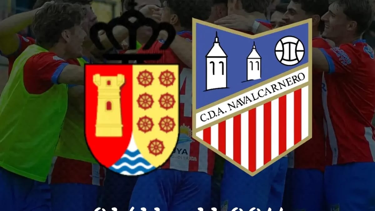 Cartel del próximo partido Sénior B de Navalcarnero contra C.D.M. Arroyomolinos, jornada 8, domingo 1 de noviembre a las 11:00 horas en La Dehesa