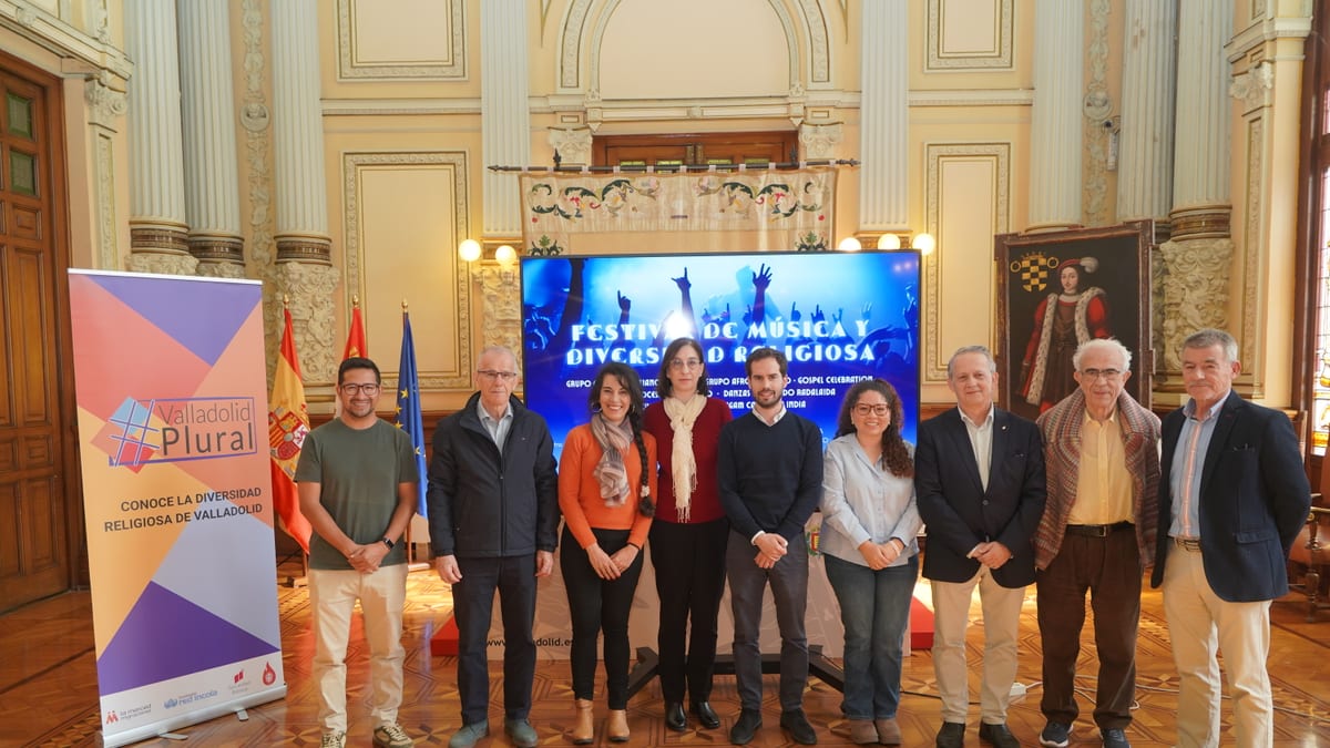 Presentación de la programación de La Noche de las Religiones 2026 en Valladolid