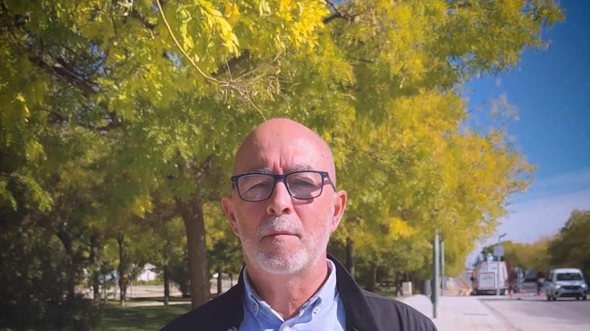 Obras en avance del paseo de las Provincias en Rivas Vaciamadrid con mejoras en aceras y paradas de autobús