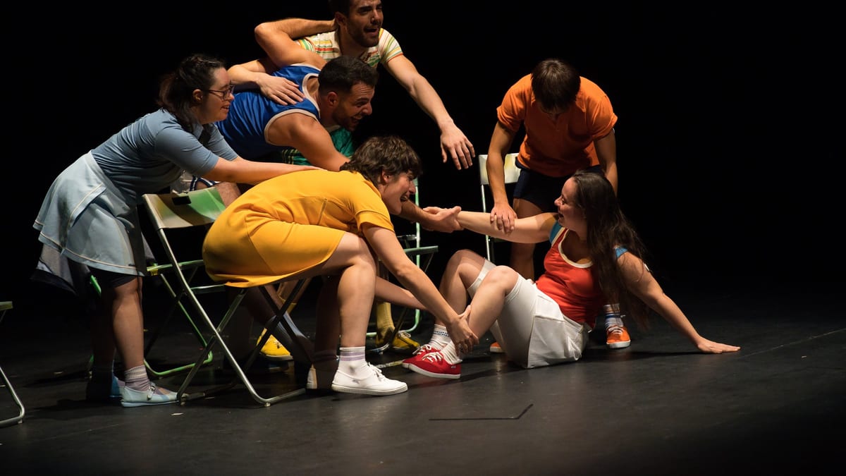 Cartel del espectáculo 'On Time' en las XXXI Jornadas de Diversidad Funcional del Teatro Federico García Lorca