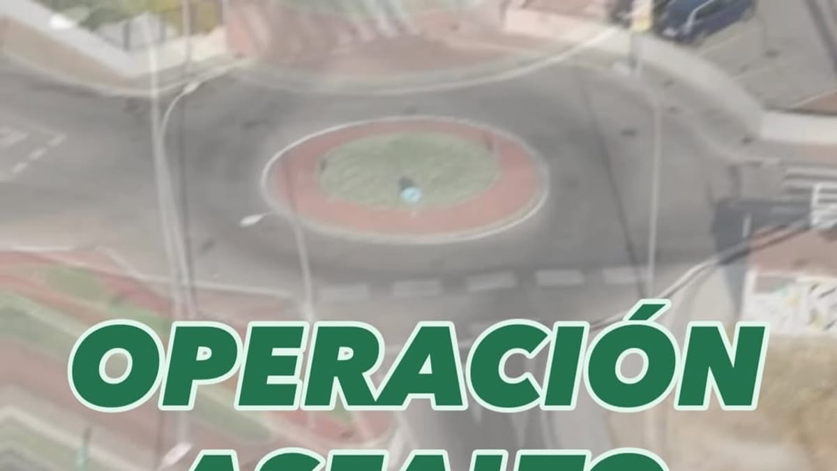 Cartel informativo de la Operación Asfalto 2026 del Ayuntamiento de Colmenar Viejo con datos de inversión y alcance del proyecto