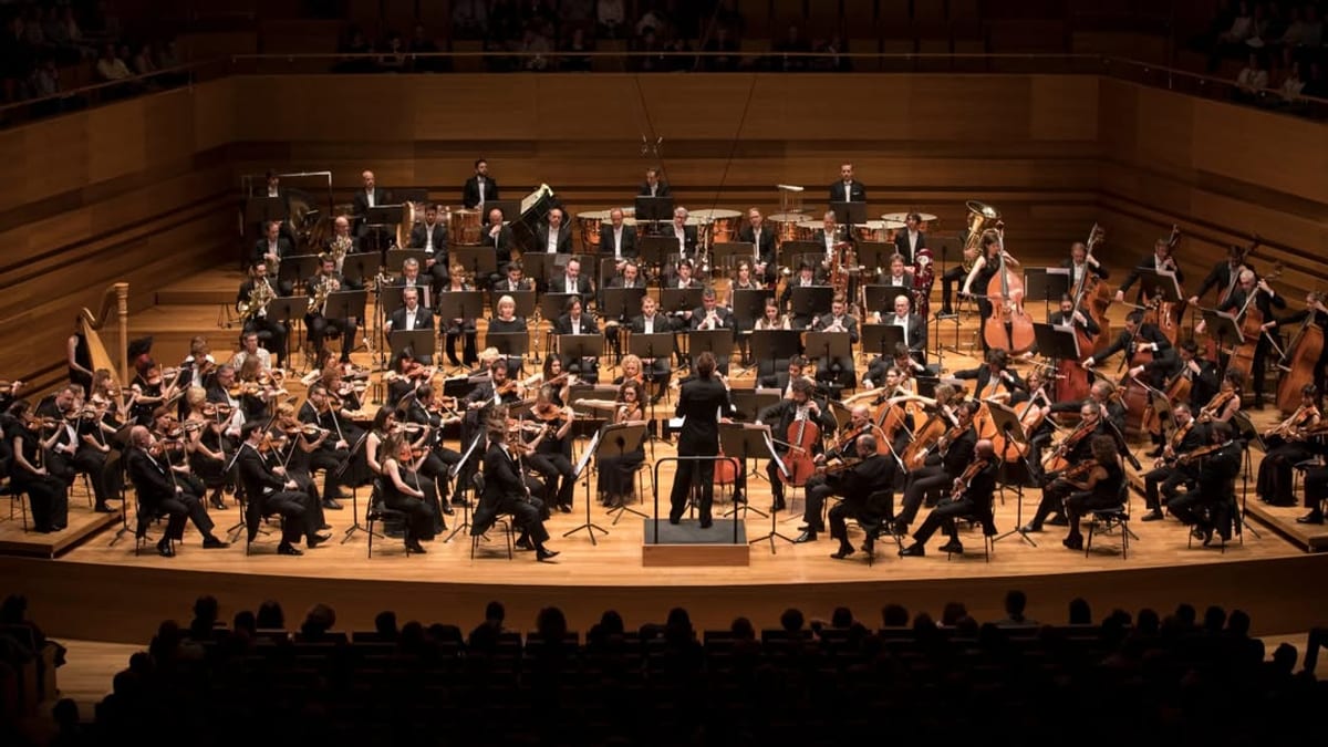 Orquesta Sinfónica de Castilla y León iniciando el ciclo Miradas para acercamiento musical en educación primaria