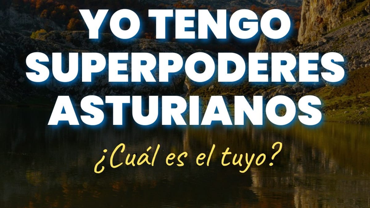 Cartel de campaña del Ayuntamiento de Oviedo sobre superpoderes asturianos